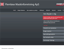 Tablet Screenshot of caseih-fyn.dk